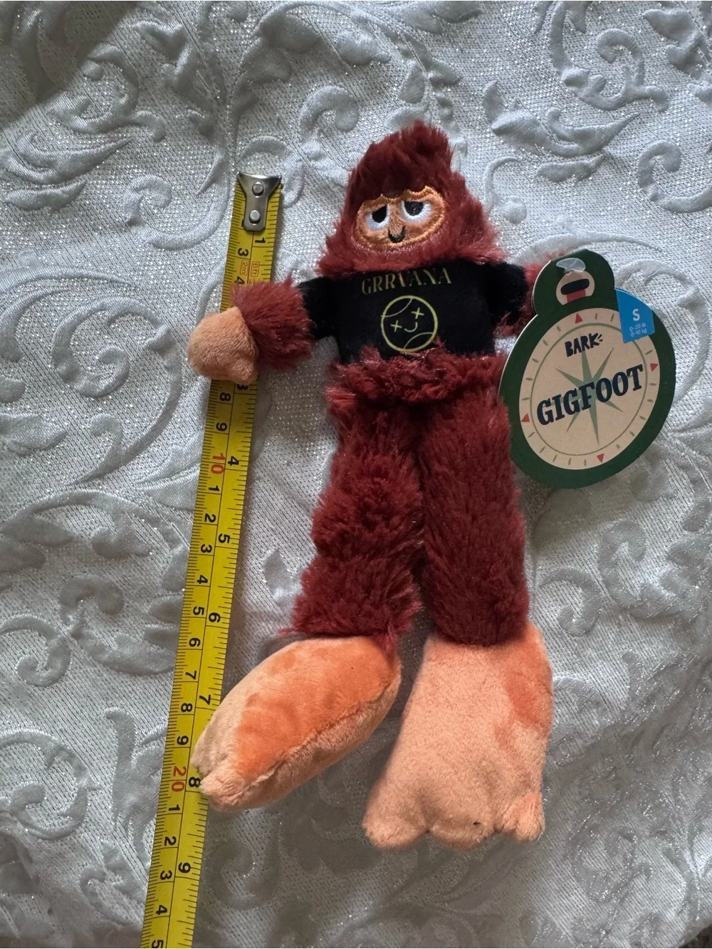 BARK Bigfoot Gigfoot Plush Dog Toy - Rocker